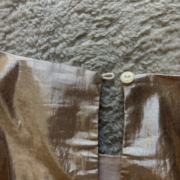 Crewcuts Metallic Gold Dress - 14 - Picture 6 of 8